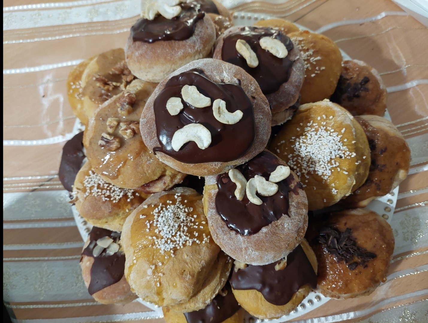 Read more about the article Pączki z batatów, pieczone