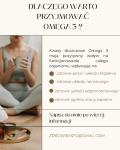 Read more about the article KWASY TŁUSZCZOWE OMEGA 3