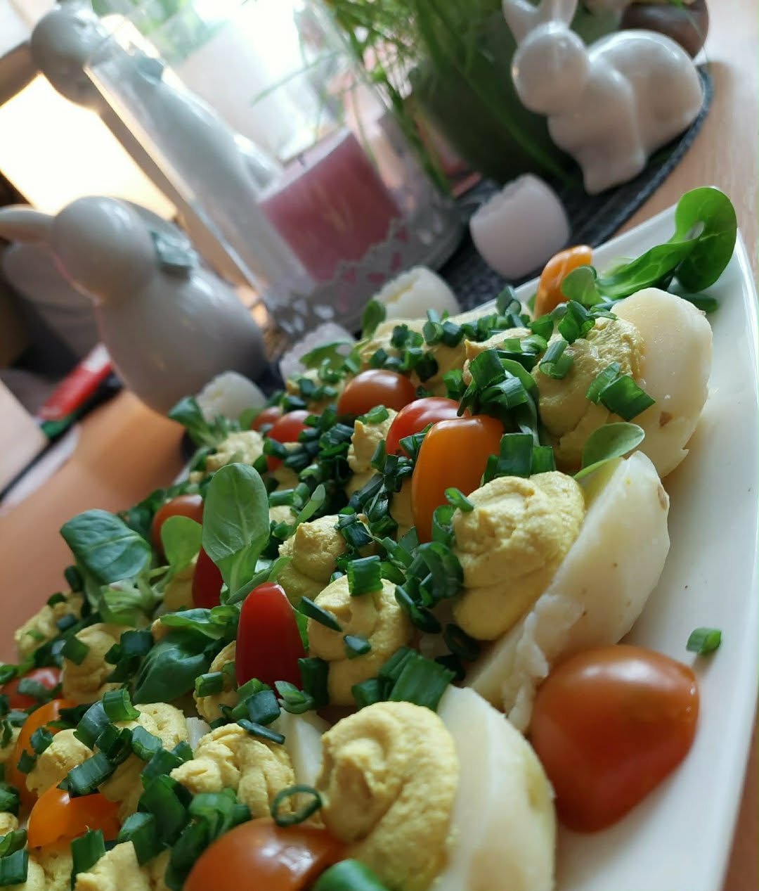 Read more about the article Pasta bezjajeczna z tofu i ciecierzycy